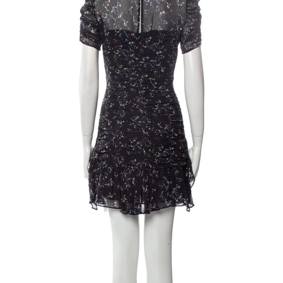 Tanya Taylor Silk Carti Dress 🖤 sz 8 - Picture 10 of 11